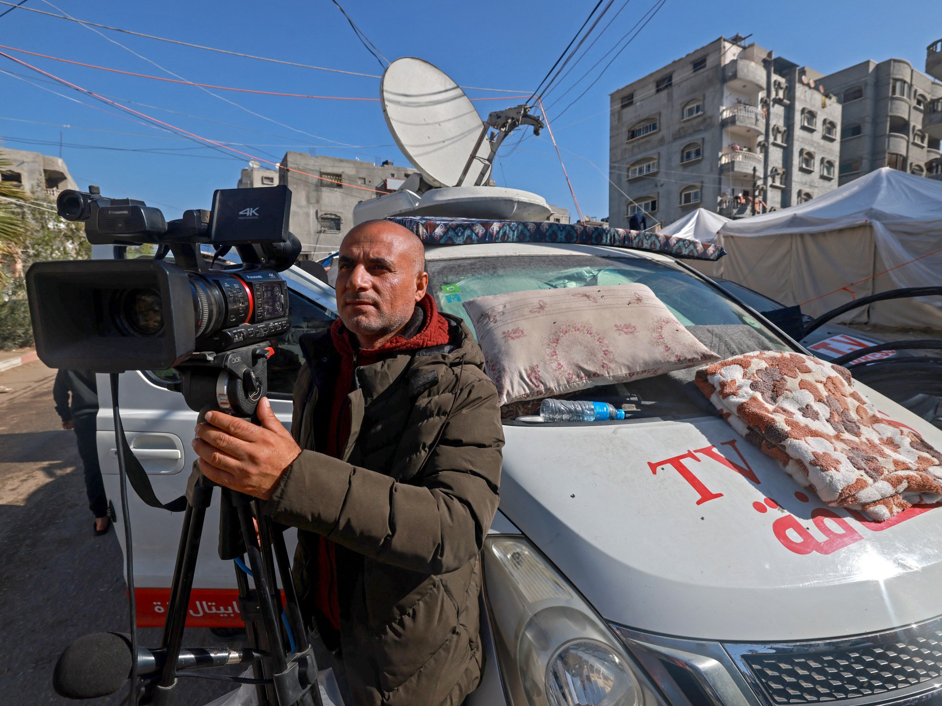 gaza-media-office-says-100-journalists-killed-since-israeli-attacks-began