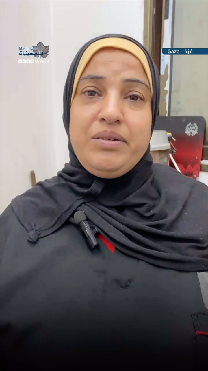 sulafa-al-jed,-cleaner,-nasser-medical-complex,-talks-about-having-to-work-several-jobs-to-provide-food-for-her-displace…