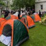 uk:-ucl-students-attempt-to-replicate-us-protest-encampments-against-gaza-war