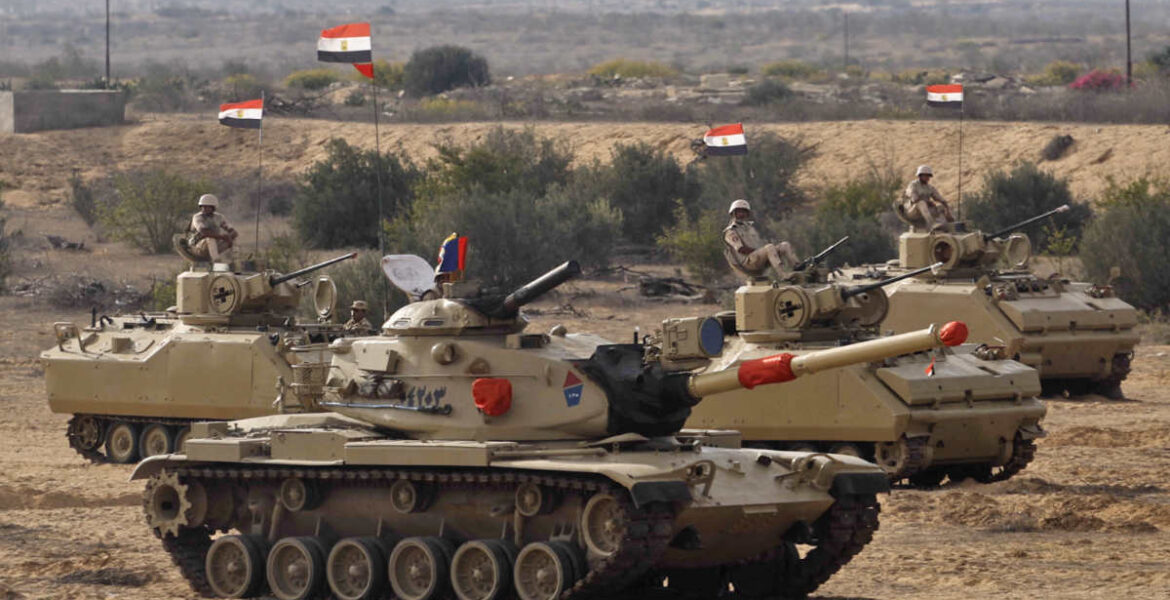 egypt-deploys-military-convoys-to-gaza-border-as-tensions-with-israel-flare