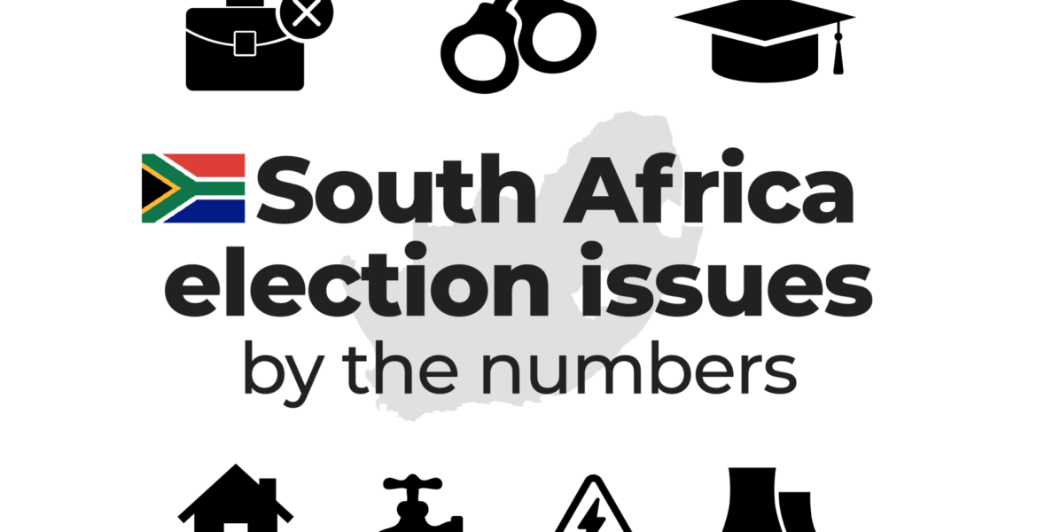 south-africa-elections-2024:-key-issues-by-the-numbers