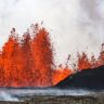 volcanic-eruption-puts-on-fiery-spectacle-near-iceland’s-grindavik