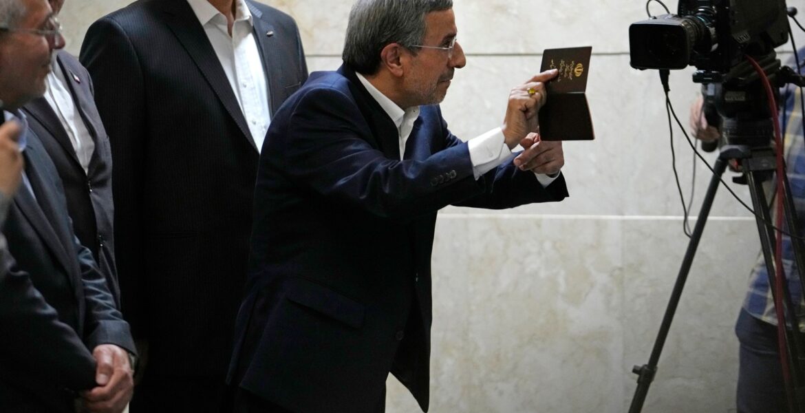 iran’s-ex-president-ahmadinejad,-disqualified-larijani-sign-up-for-election